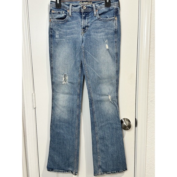 American Eagle Outfitters Denim - American Eagle Vintage Y2K Jeans Stretch Skinny Flare Sz 6 Regular 31.5" Inseam‎